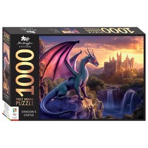 Mindbogglers Artisan Dragon Castle 1000 Piece Puzzle