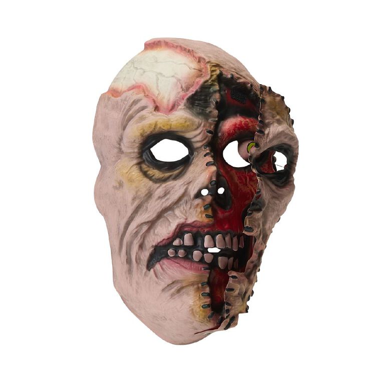 Seasons Zombie Face Ripper Mask, , hi-res