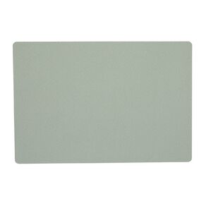 Living & Co Faux Leather Reversible Placemat Lt Sage 40cm