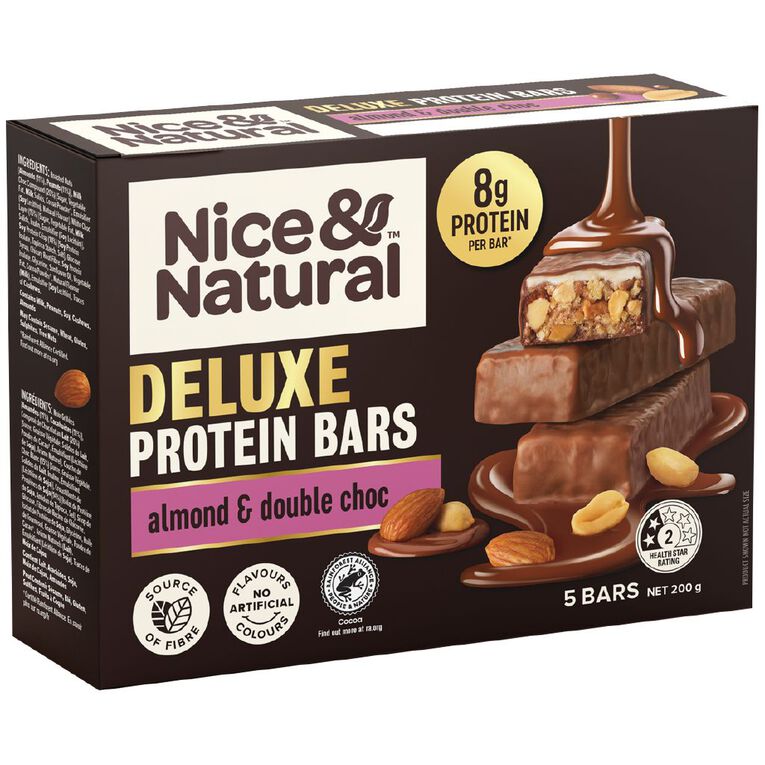 Nice & Natural Protein Almond Choc Bars 5 Pack