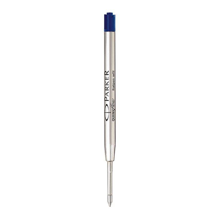 Parker Quinkflow Medium Ballpoint Pen Refill Blue, , hi-res