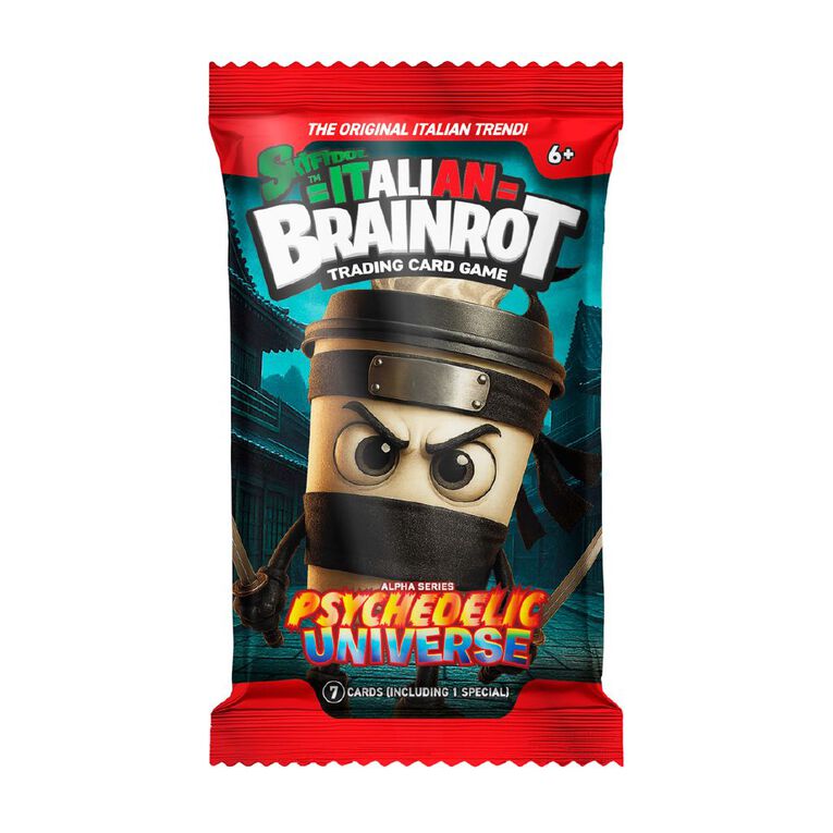 Skifidol Italian Brainrot Trading Card Game Alpha Series Assorted, , hi-res