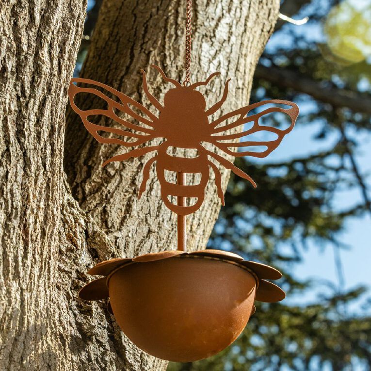 Northcote Pottery Hanging Bee Bird Feeder, , hi-res