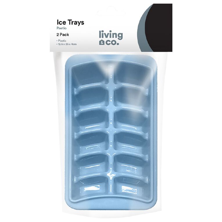 Living & Co Ice Cube Tray Set of 2 Assorted, , hi-res