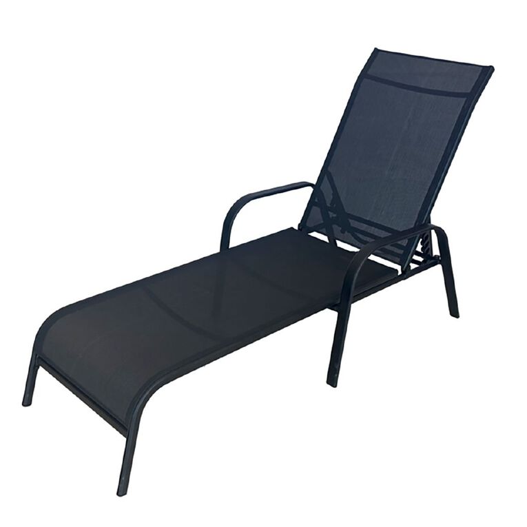 Living & Co Sun Lounger, , hi-res