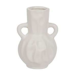 Living & Co Small Ceramic Dimple Vase 14cm