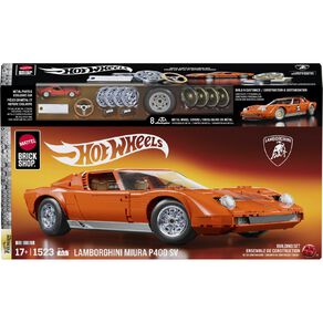 Hot Wheels Bricks Lambourghini 71 Miura P400 SV