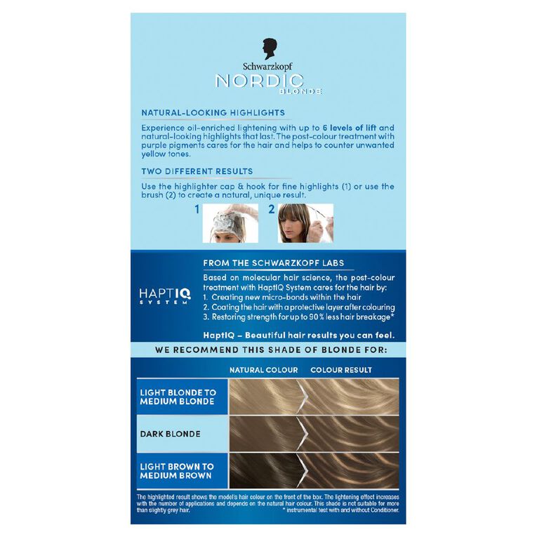 Schwarzkopf Nordic Blonde M1 Streaking Kit, , hi-res
