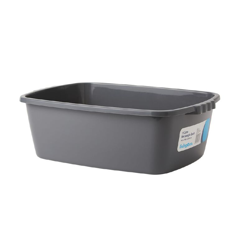 Living & Co Rectangle Basin Assorted 11L, , hi-res