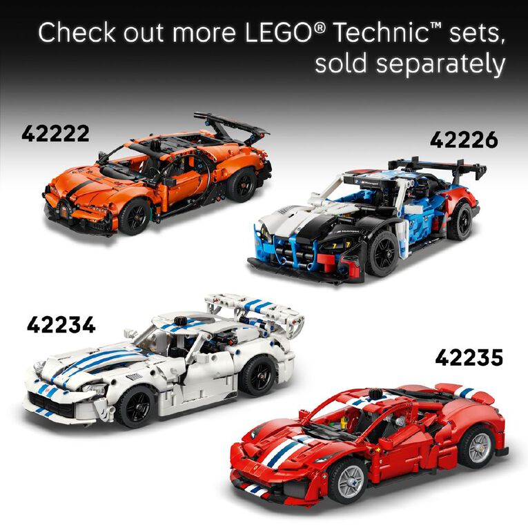LEGO Technic Custom Garage Ford Mustang GT Car 42236, , hi-res