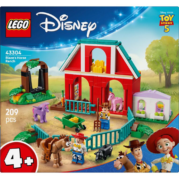 LEGO Disney Pixar Blaze's Horse Ranch 43304, , hi-res