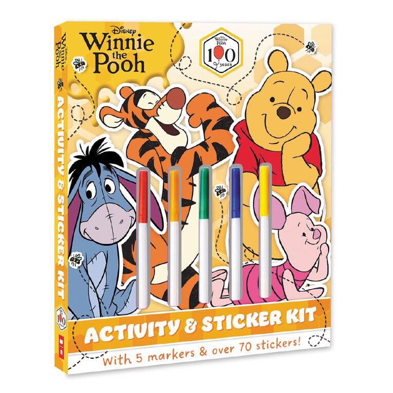 Disney: Winnie The Pooh 100th Ann Activity And Sticker Kit, , hi-res