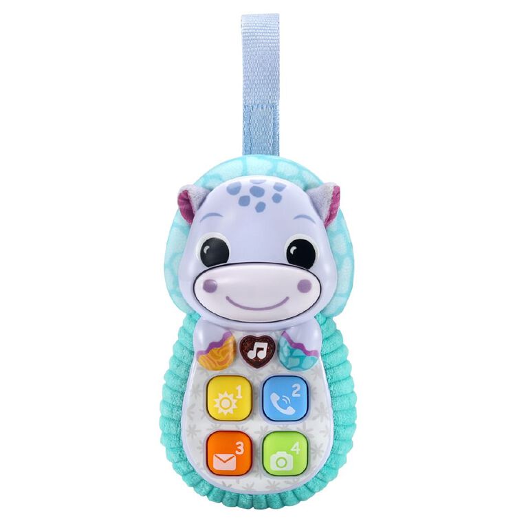 Vtech Hello Hippo Phone Blue, , hi-res