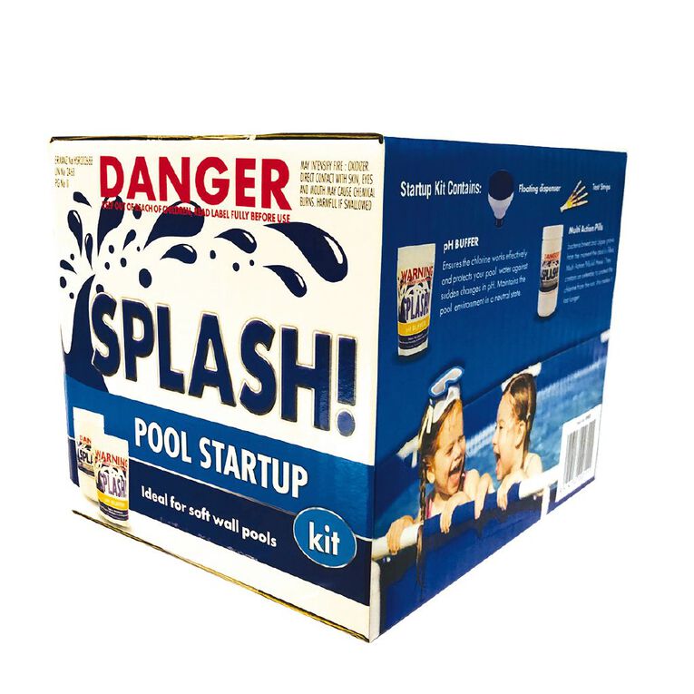 Splash Small Pool Chemical Starter Kit The Warehouse