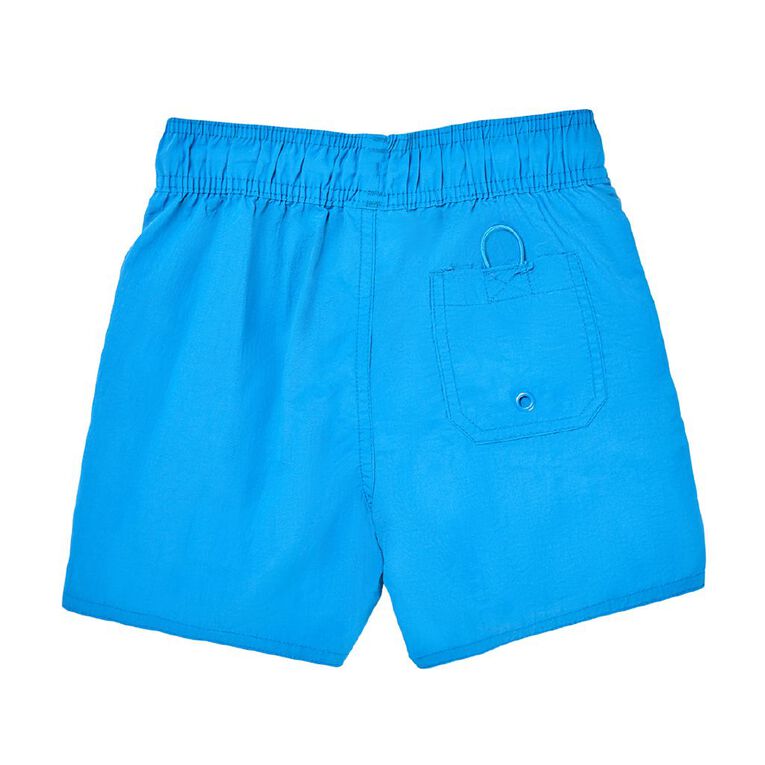 Young Original Nylon Swim Shorts, Blue Mid, hi-res