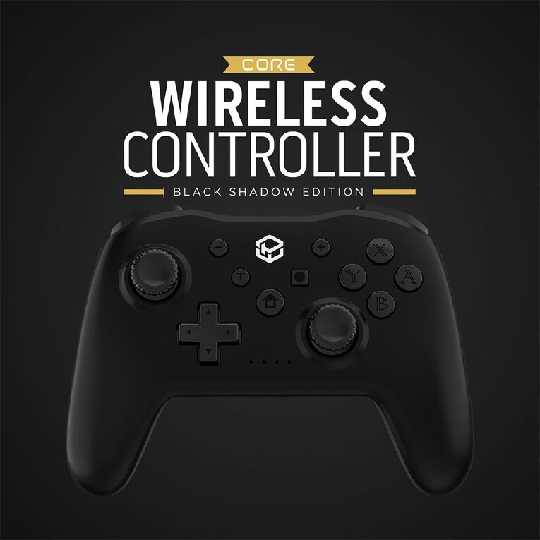 PowerWave Nintendo Switch Wireless Controller Black, , hi-res
