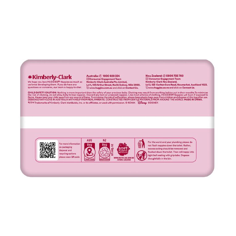 Huggies Girls' Convenience Nappy Walker Size 5 13-18kg 16 Pack, , hi-res