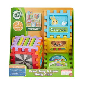 Leap Frog 6-in-1 Snap & Learn Busy Cube