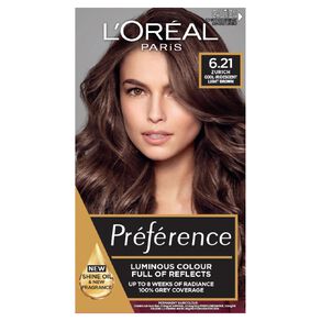 l'oreal paris preference zurich 6.21 cool iridescent very light brown 1 each