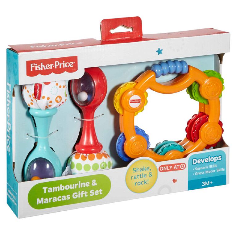 Fisher-Price Tambourine & Maracas Giftset, , hi-res