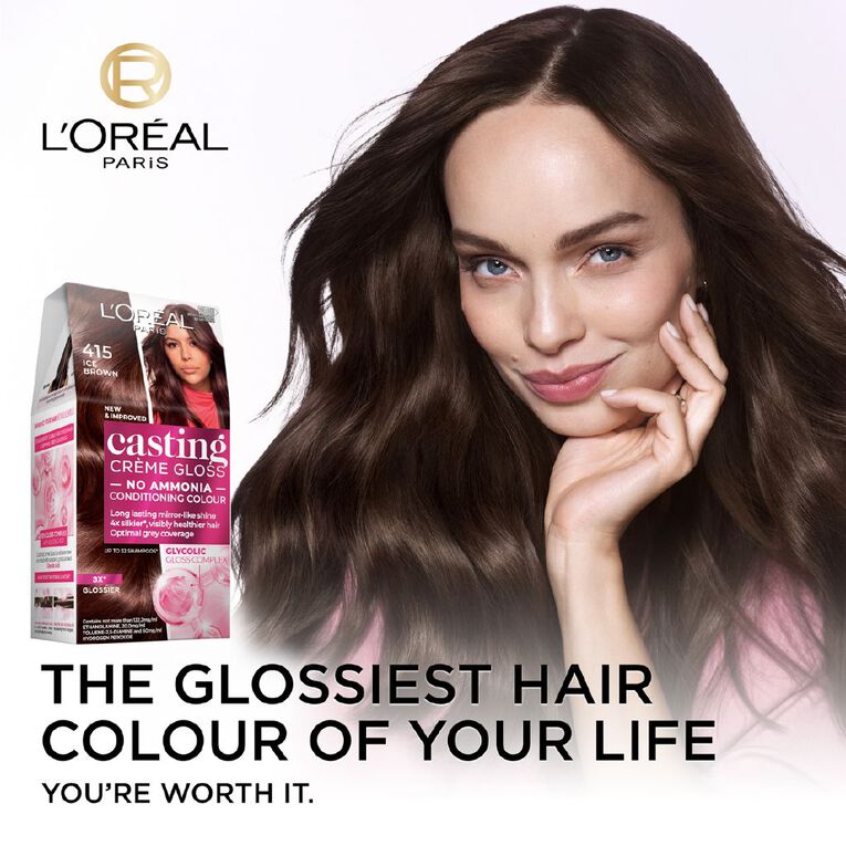 L'Oreal Paris Casting Creme 415 Iced Brown, , hi-res
