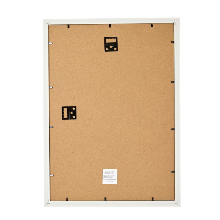 Living & Co Modern Certificate Frame White A3, , hi-res