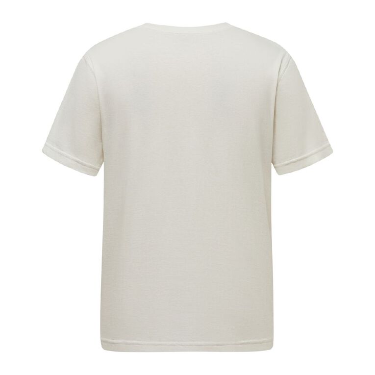 H&H Men's Christmas Graphic Tee, Cream, hi-res