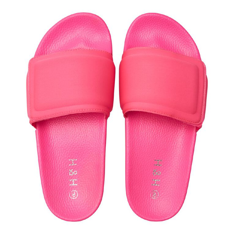 H&H Women's Easy Grip Slides, Pink, hi-res