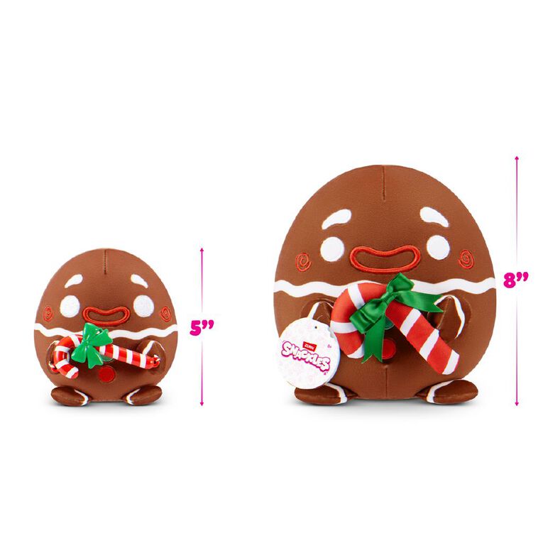 Zuru Snackles Seasonal Christmas Plush 8 inch Series 2 Assorted, , hi-res