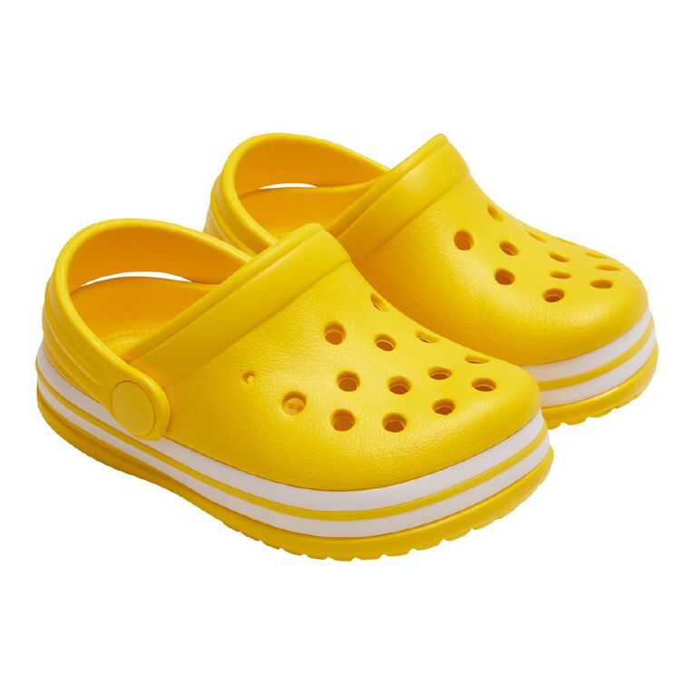 Young Original Junior Kids' Jack Frog Clog Shoes, Gold, hi-res