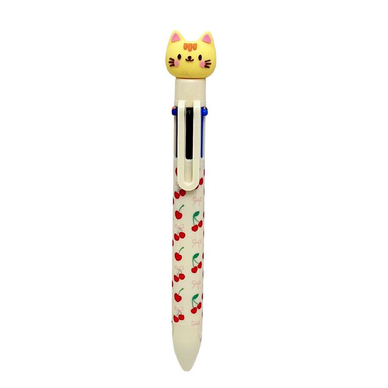 Uniti Kids Playful Simplicity Cat 6 Colour Pen, , hi-res