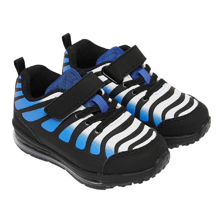 Active Intent Junior Kids' Taylor Trainers, Black, hi-res