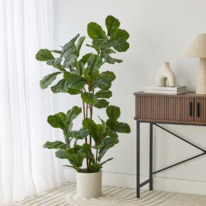 Botanica Artificial Fiddle Leaf Tree with Pot 150cm
