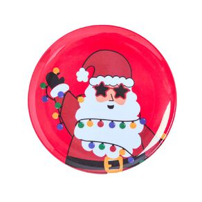 Wonderland Merry Christmas Kids Melamine Plate Assorted