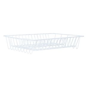 Living & Co Steel Dish Rack White