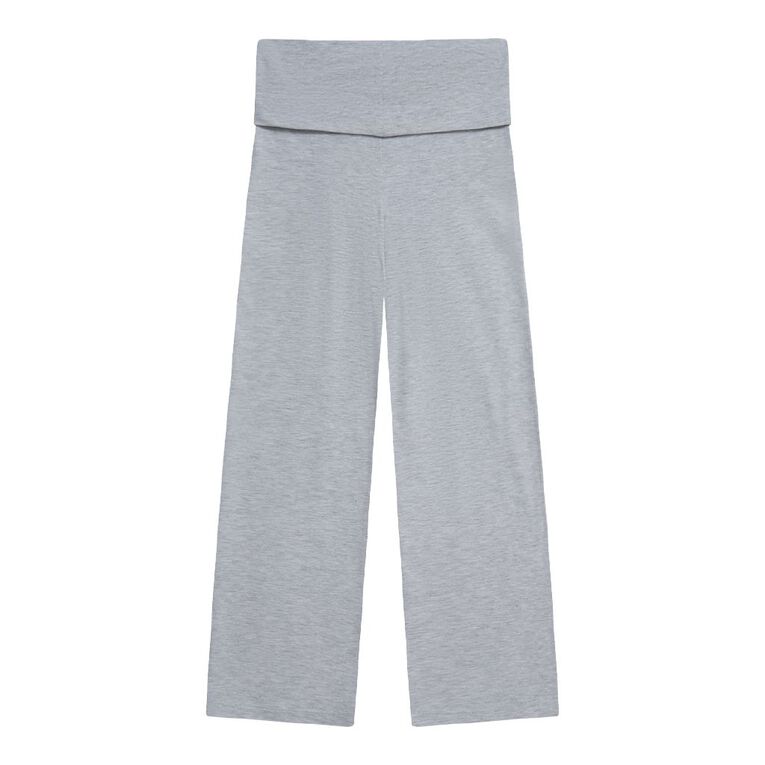Young Original Foldover Waistband Pants, Grey Light, hi-res