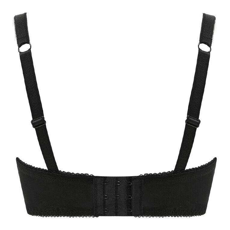 H&H Women's Belle Lace ContouR Full Cup Bra, Black, hi-res