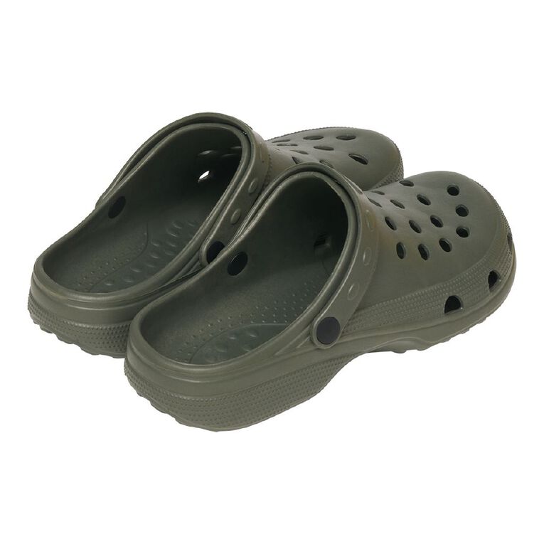 H&H Men's Frog Clog Shoes, Green Dark, hi-res