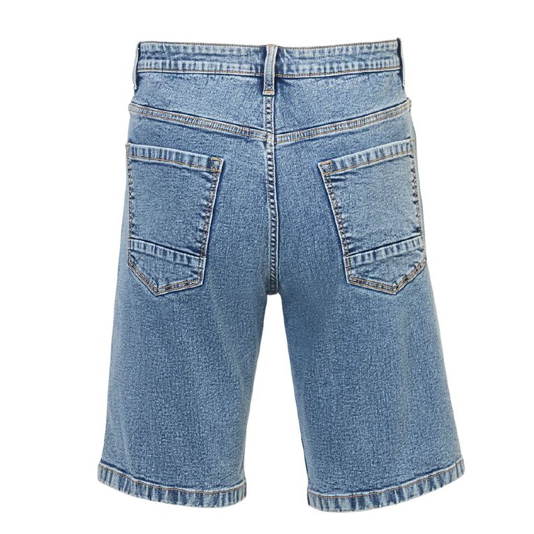 H&H Men's Classic Denim Shorts, Denim Mid, hi-res