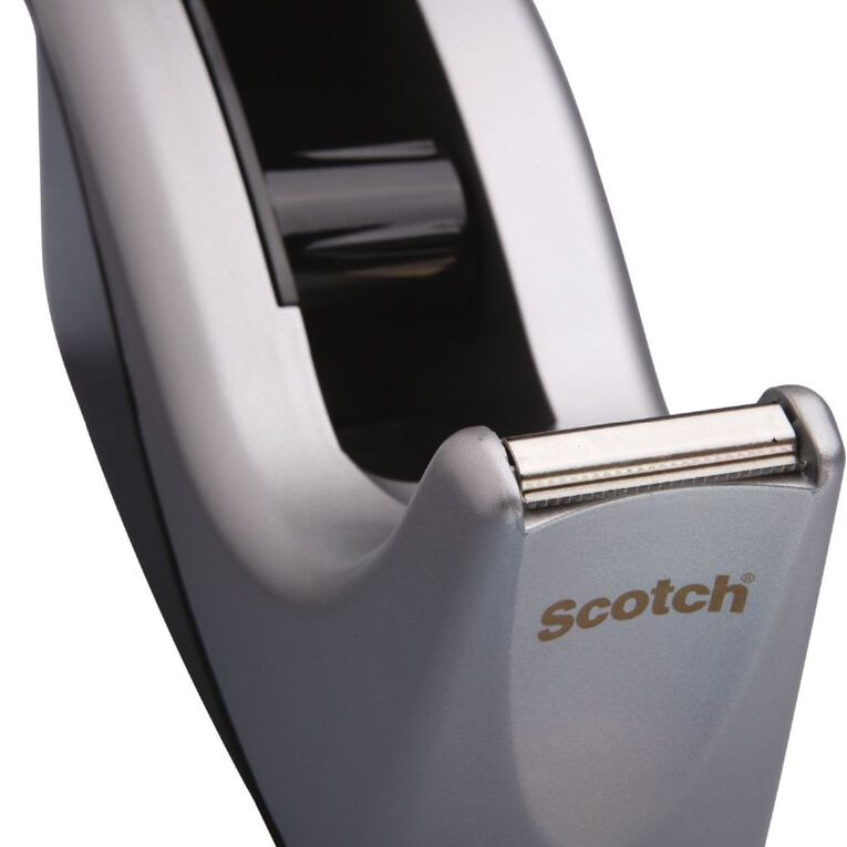 Scotch Tape Dispenser C60 Tech Silver Silver The Warehouse