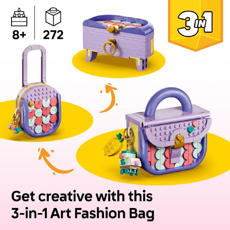 LEGO CREATOR Art Fashion Bag with Storage 31391, , hi-res