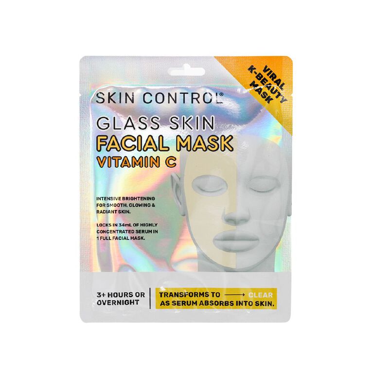 Skin Control Glass Skin Face Mask Vitamin C, , hi-res