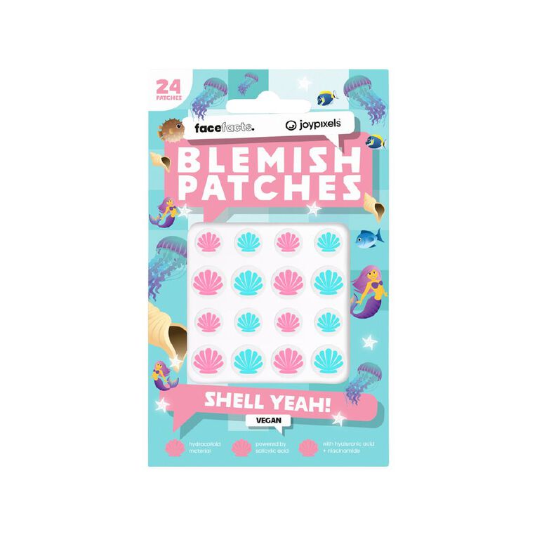 Face Facts Joy Pixels Blemish Patches Shell Yeah 24's, , hi-res