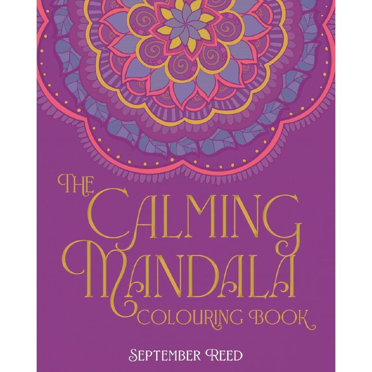 The Calming Mandala Colouring Book by September Reed, , hi-res