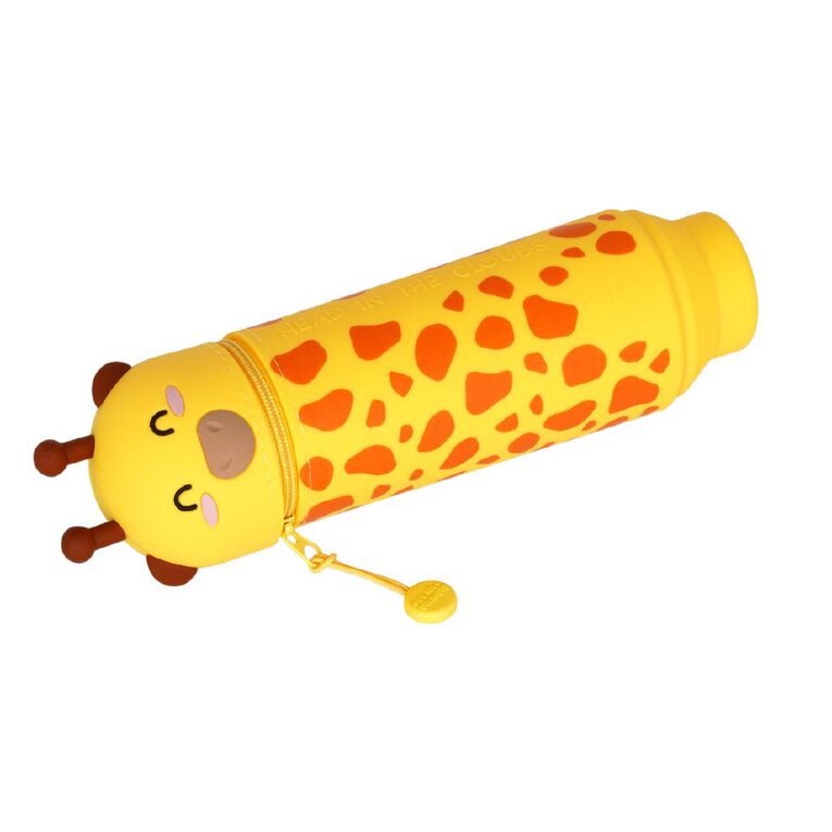 Legami 2-in-1 Silicone Pencil Case Kawaii Giraffe, , hi-res