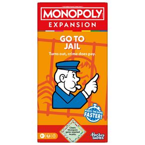 Hasbro Monopoly Expansion Go To Jail Game