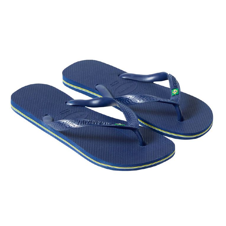 Havaianas Brazil Jandals, Navy, hi-res