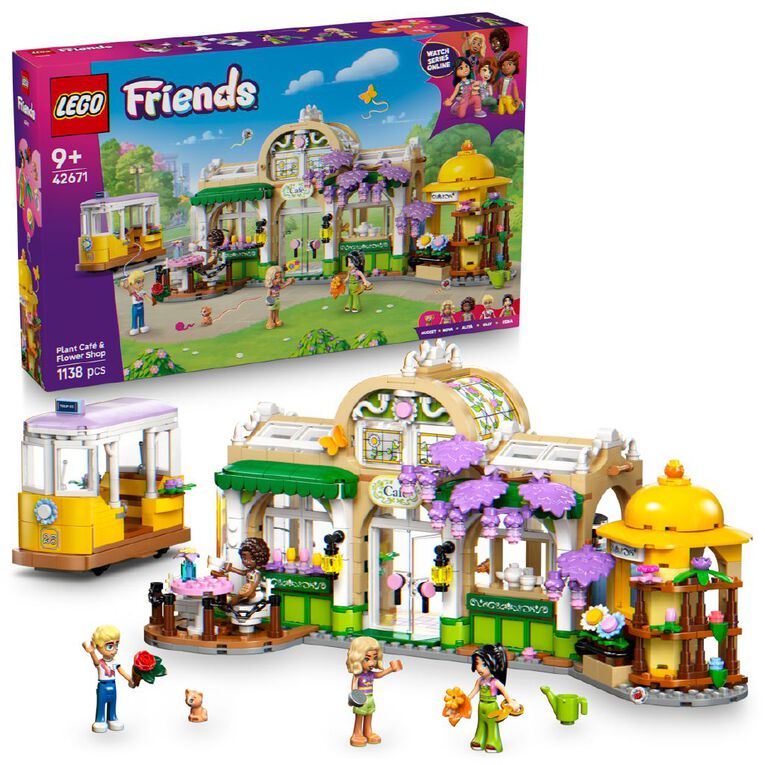 LEGO Friends Plant Cafe and Flower Shop 42671, , hi-res