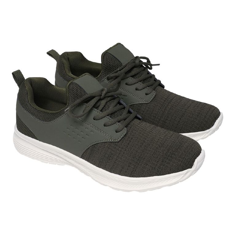 Active Intent Men's Aiden Trainers, Khaki, hi-res