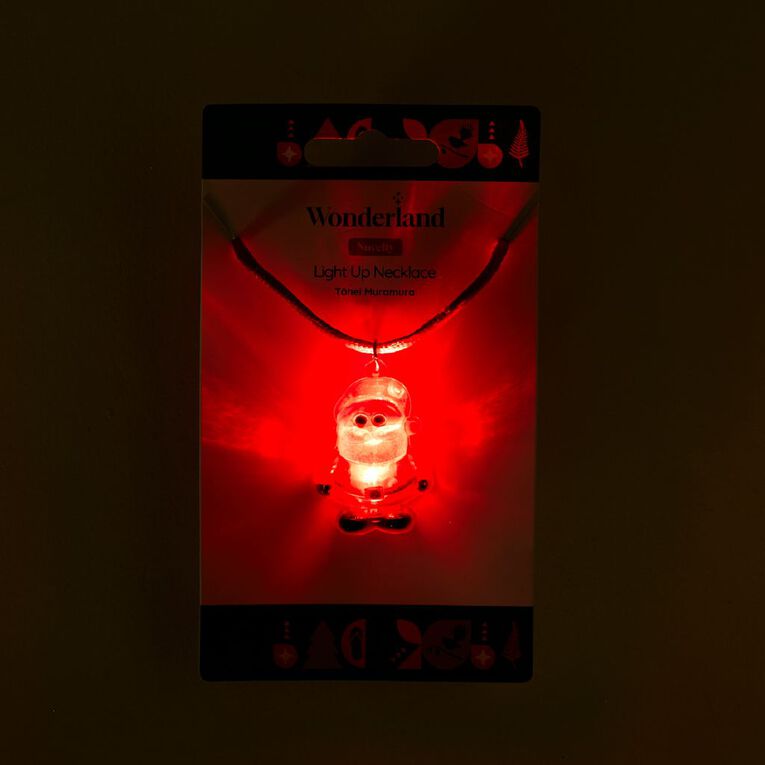 Wonderland Novelty Light Up Character Necklace Assorted, , hi-res